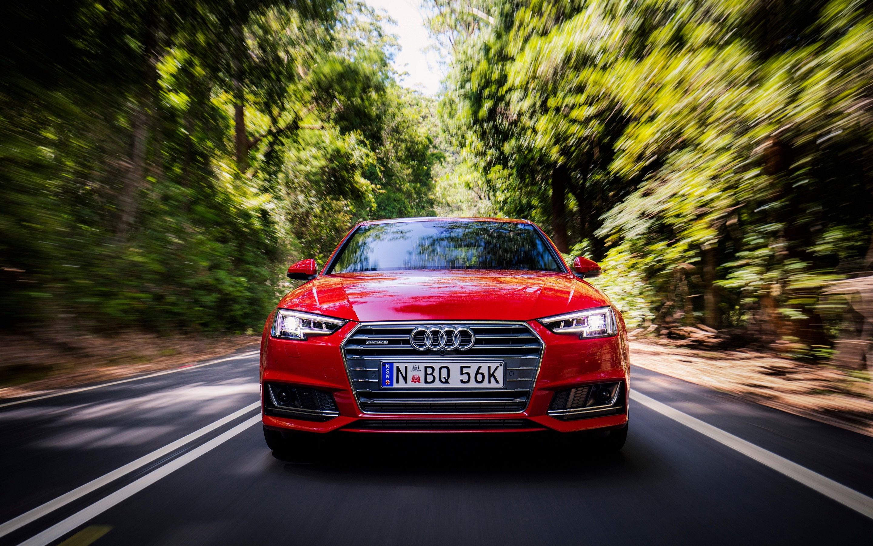 Wallpaper Audi Sedan Front View Red Speed Audi x1800 Wallpaper Teahub Io