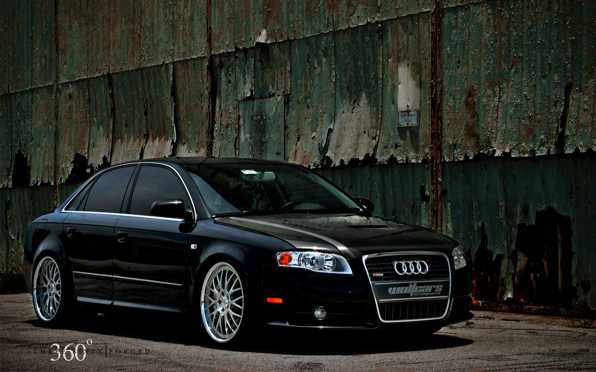 2008 Audi A4 Black Hd Wallpaper - Black Audi A4 B7 - HD Wallpaper 