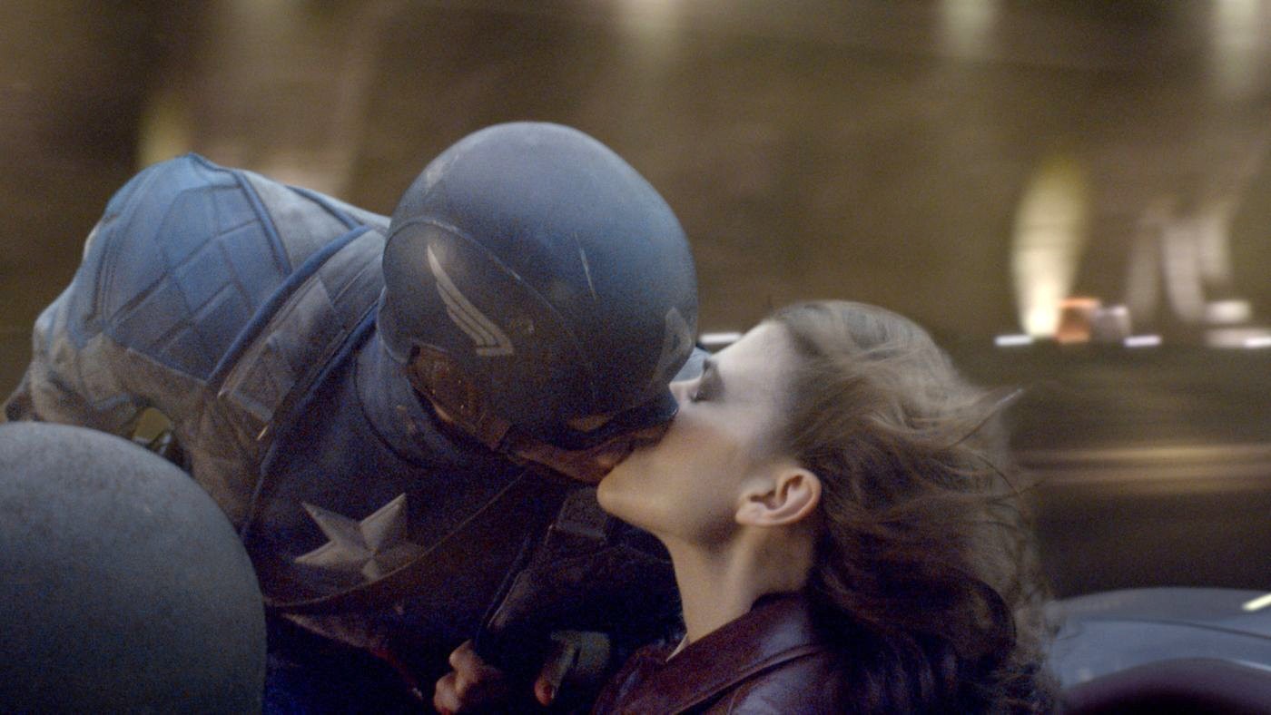 Captain America E Peggy 1400x7 Wallpaper Teahub Io