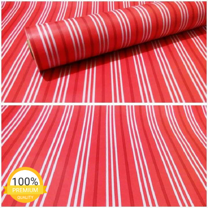 Warna Merah Garis Putih - HD Wallpaper 