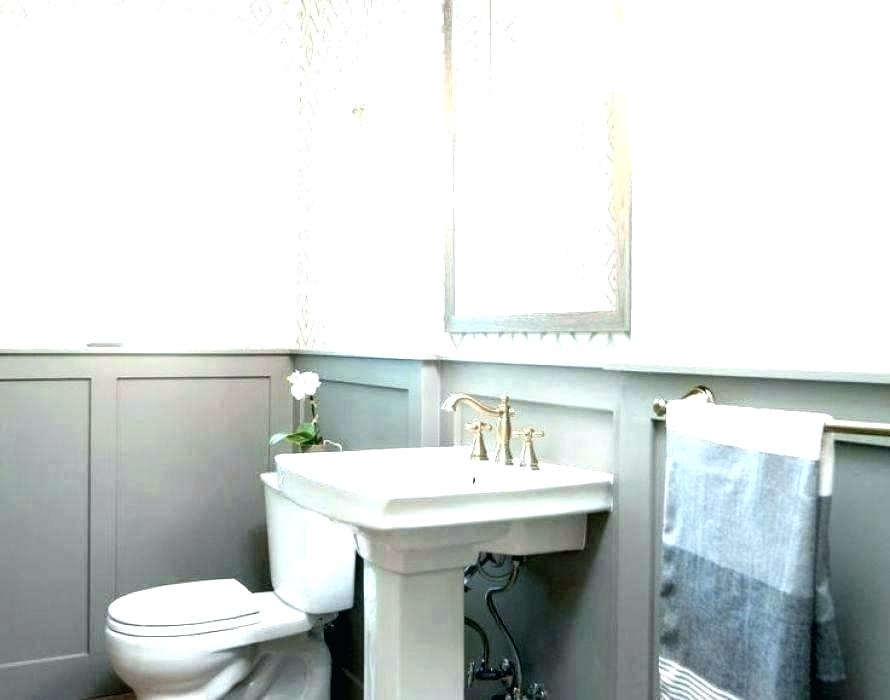 Vinyl For Bathroom Walls Wallpaper For Bathroom Walls - Houzz Bathroom Small - HD Wallpaper 