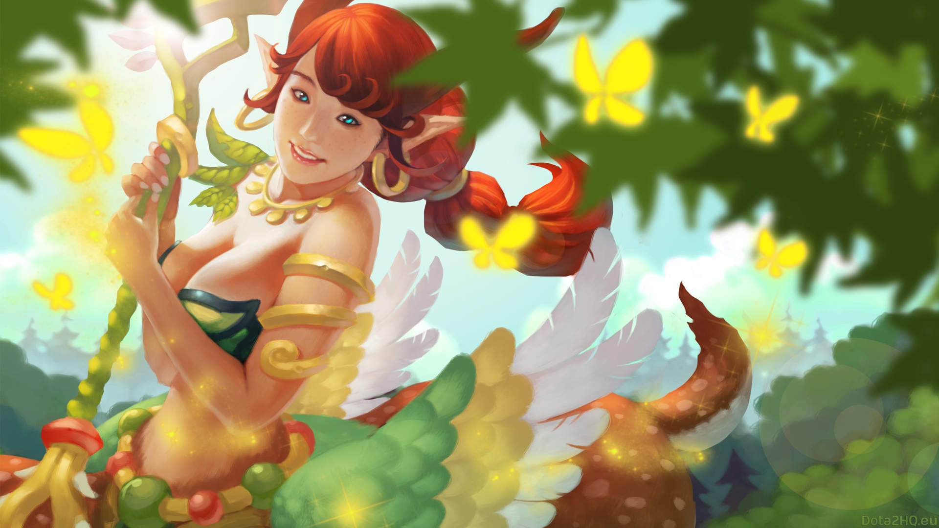 Enchantress Dota 2 - HD Wallpaper 