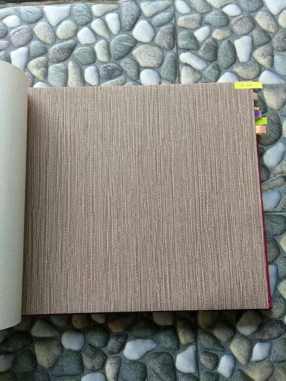 Jual Wallpaper Dinding Polos Bertekstur Wa 31007 Di - Pebble - HD Wallpaper 