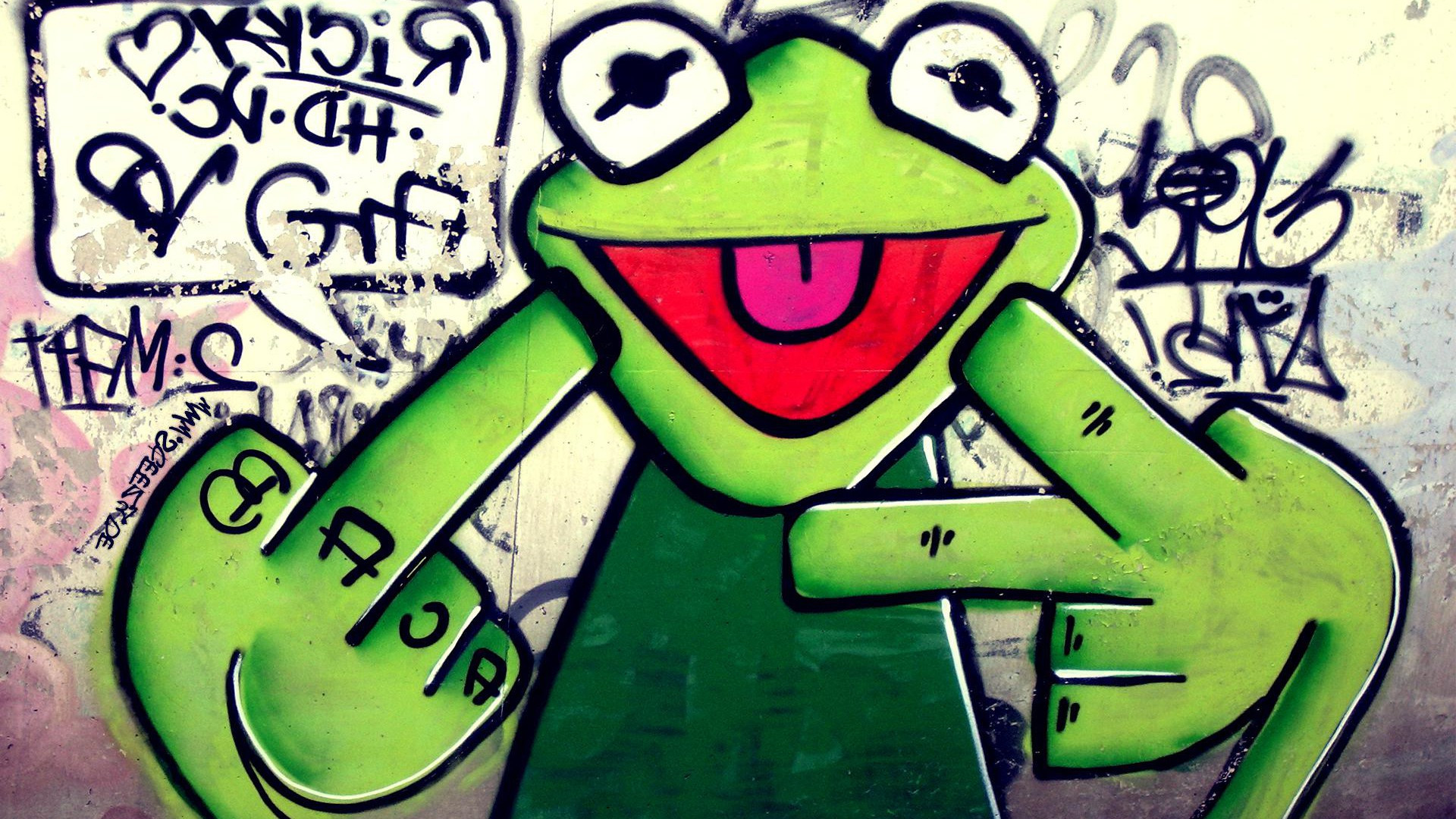 Graffiti Rajzok - HD Wallpaper 