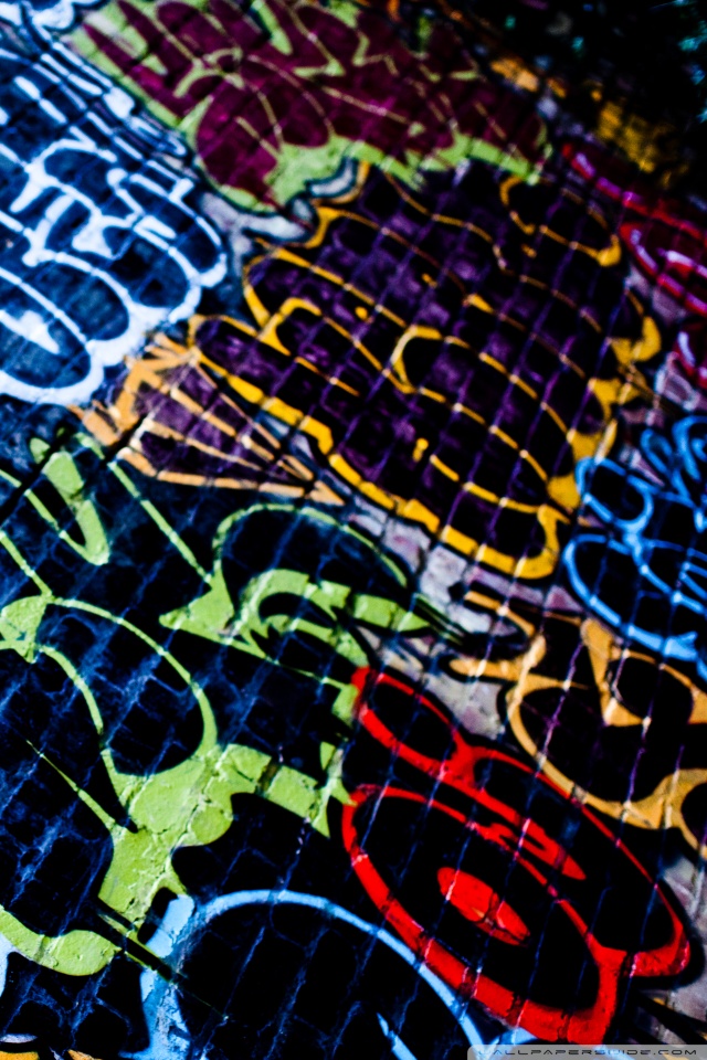 Graffiti Background Phone - HD Wallpaper 