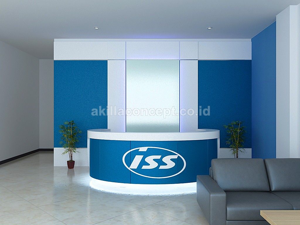 Interior Kantor Murah Surabaya - Desain Lobby Kantor Kecil - HD Wallpaper 