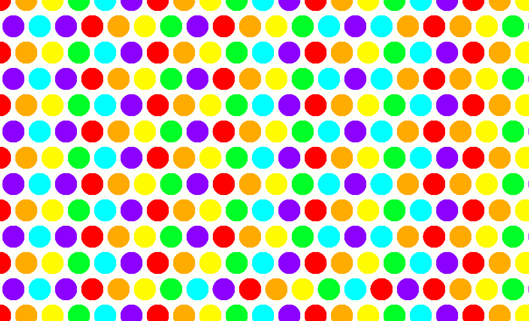 Rainbow Polka Dot Wallpaper - Rainbow Polka Dot Background Clipart - HD Wallpaper 