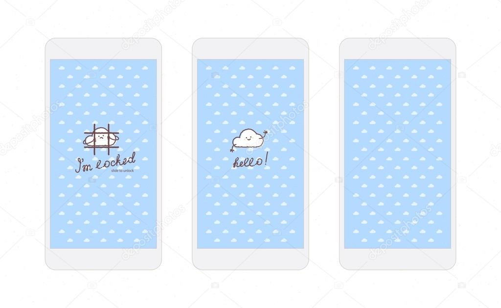 Papel De Parede Para Iphone Azul Feminino - HD Wallpaper 