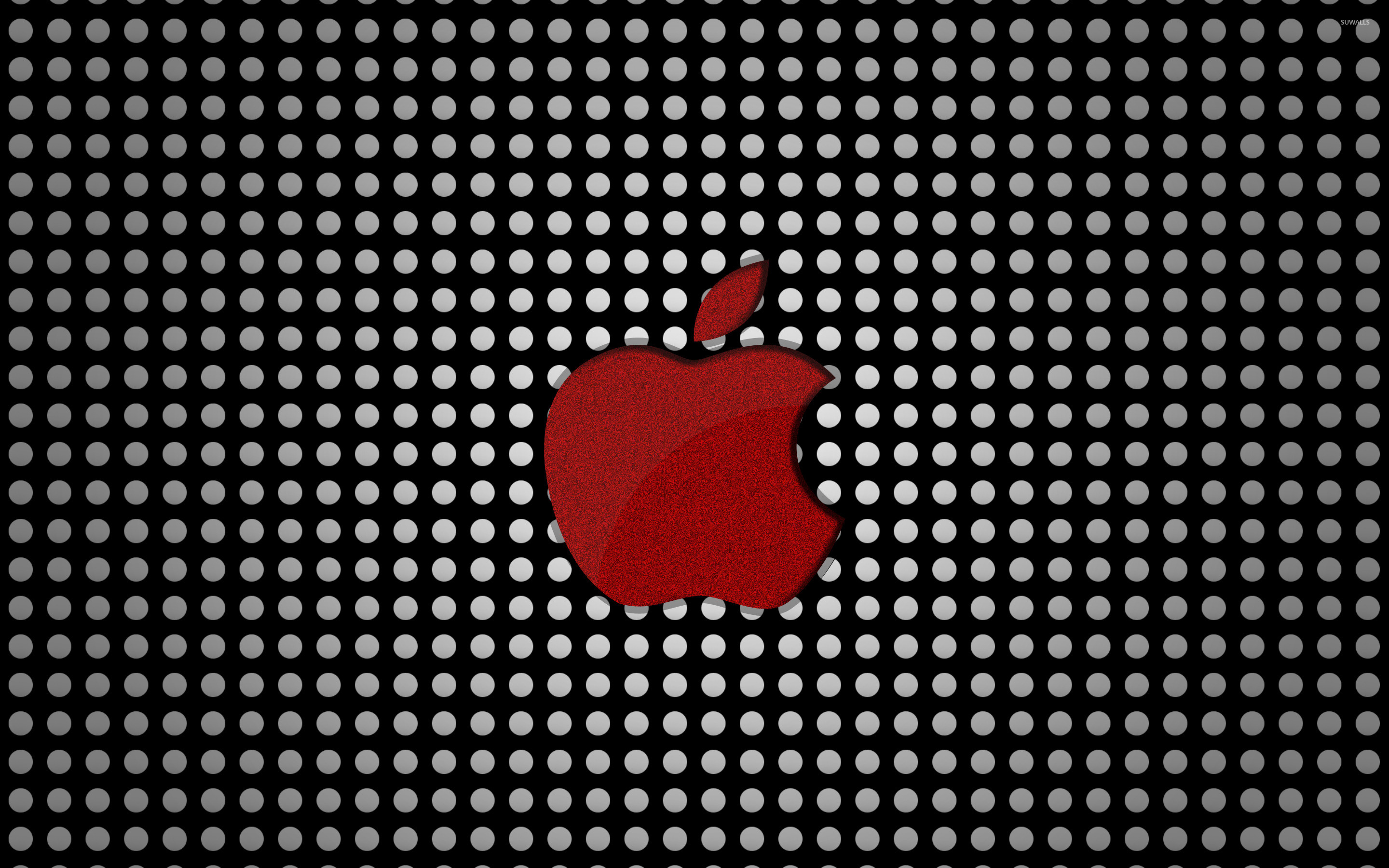 Iphone Wallpaper Apple Red - HD Wallpaper 