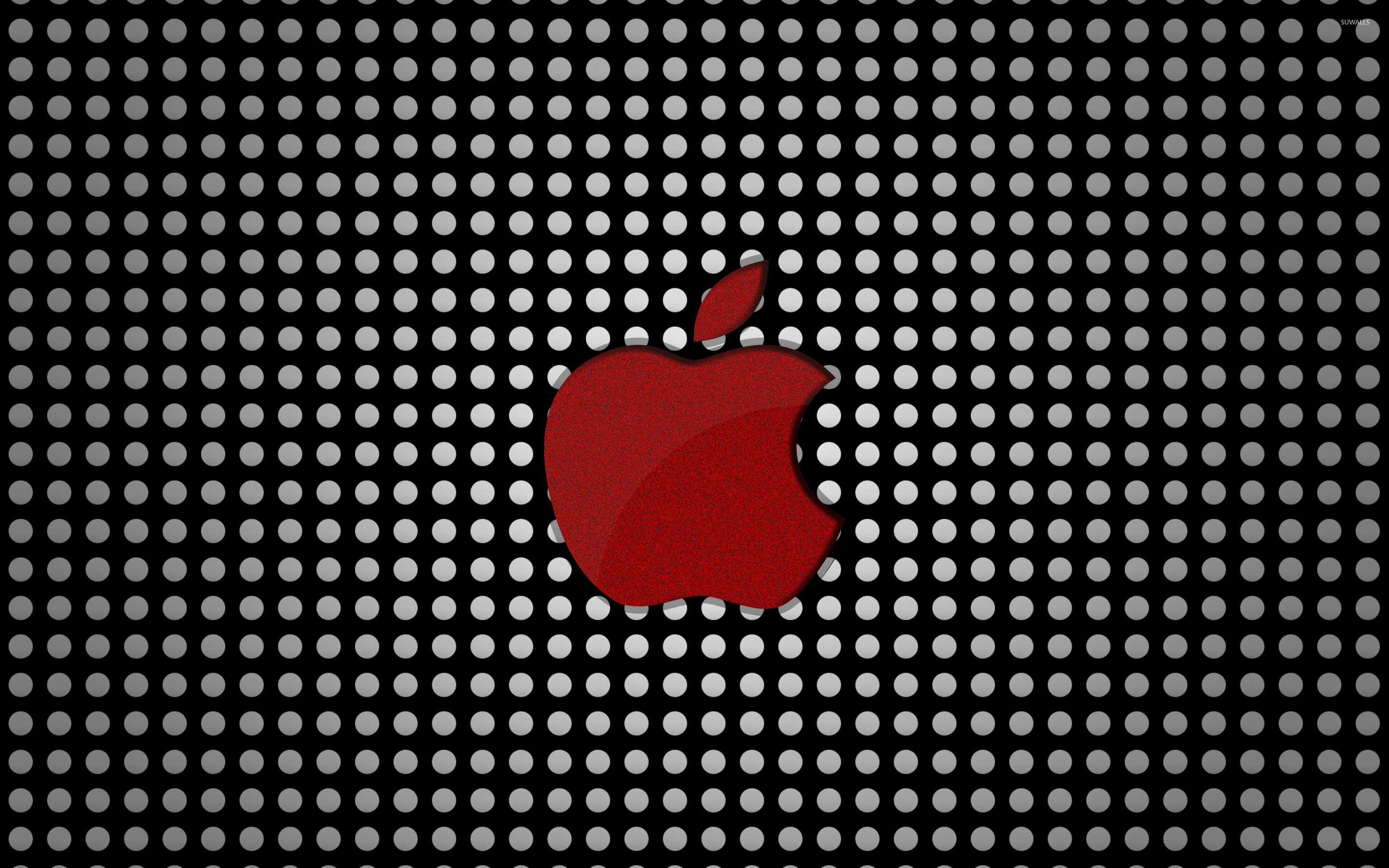 Iphone Wallpaper Apple Red - HD Wallpaper 