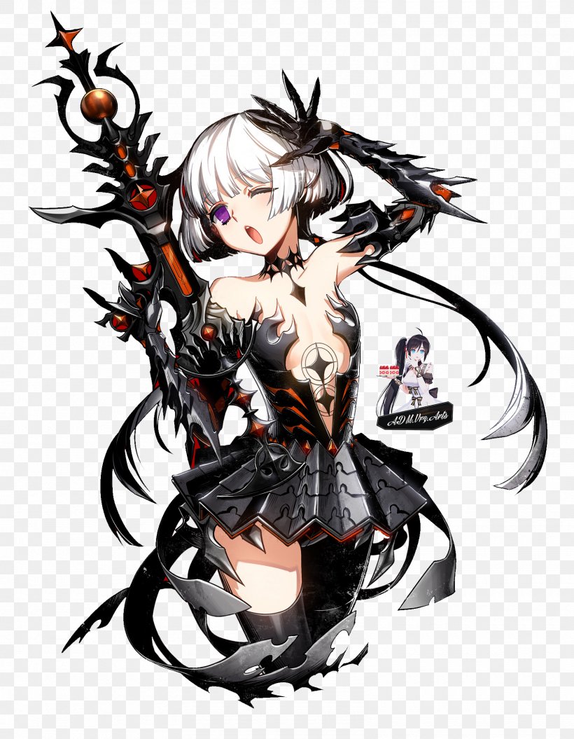 Closers Darkness Desktop Wallpaper Mistilteinn, Png, - Closers Tina Darkness - HD Wallpaper 