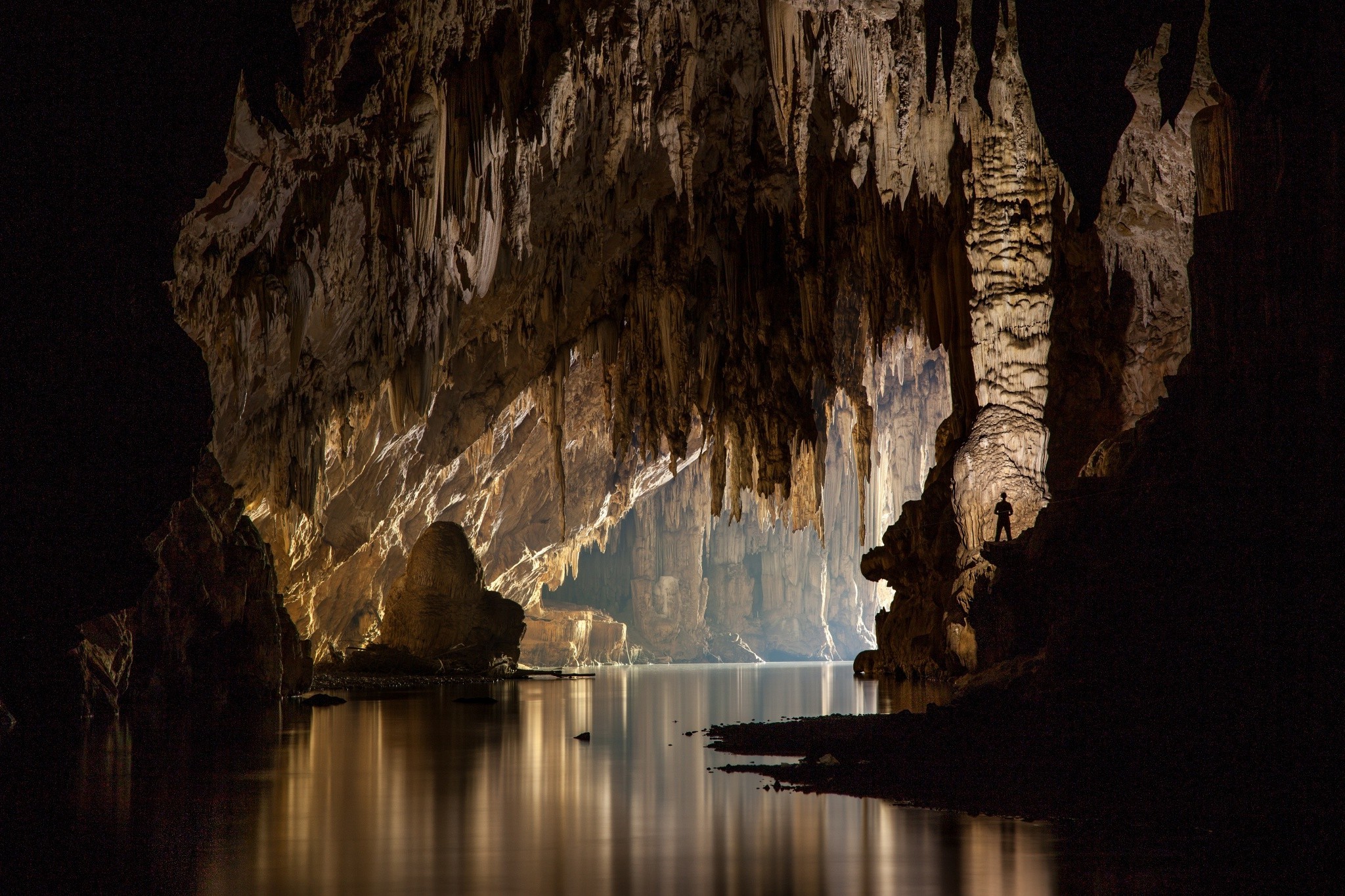 Photography Landscape Cave - HD Wallpaper 