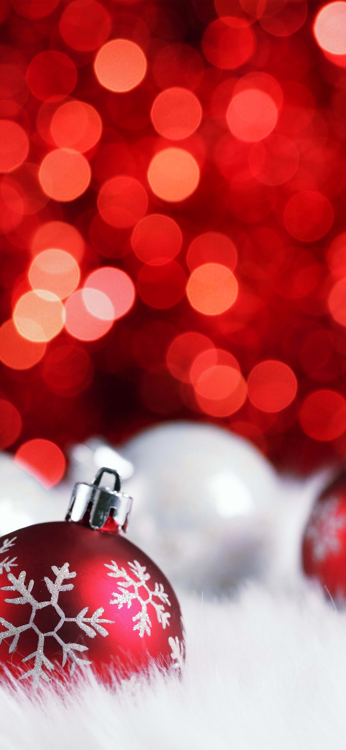 Christmas Bokeh Iphone X Wallpaper - Christmas Wallpaper For Iphone Xr - HD Wallpaper 