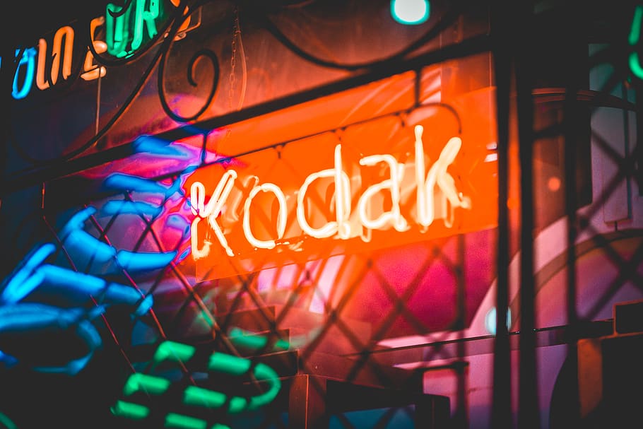 Kodak Led Sign, Neon, Light, Lighting, Text, Love, - Duyên Trời Lấy 2 - HD Wallpaper 