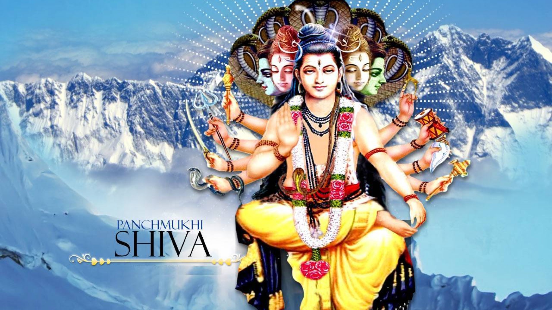 Lord Shiva Wallpapers High Resolution - Everest - HD Wallpaper 