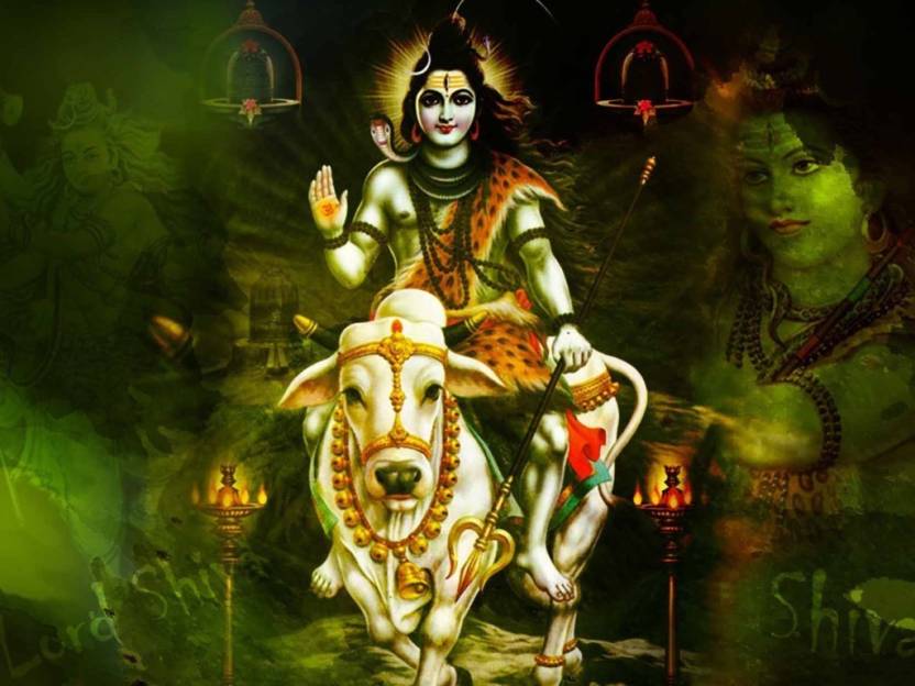 Maha Shiv Ratri-image - Lord Shiva On Nandi - HD Wallpaper 