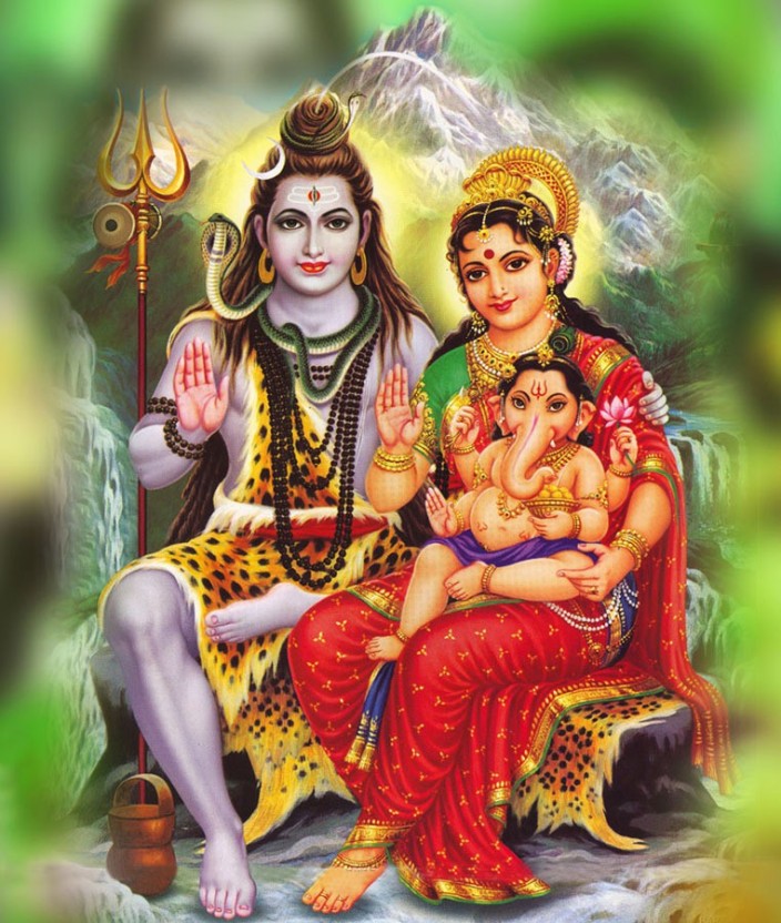 Lord Shiva Parvati Ganesh Hd - 704x832 Wallpaper Lord Shiva Parvati Ganesh Hd - 704x832 Wallpaper
