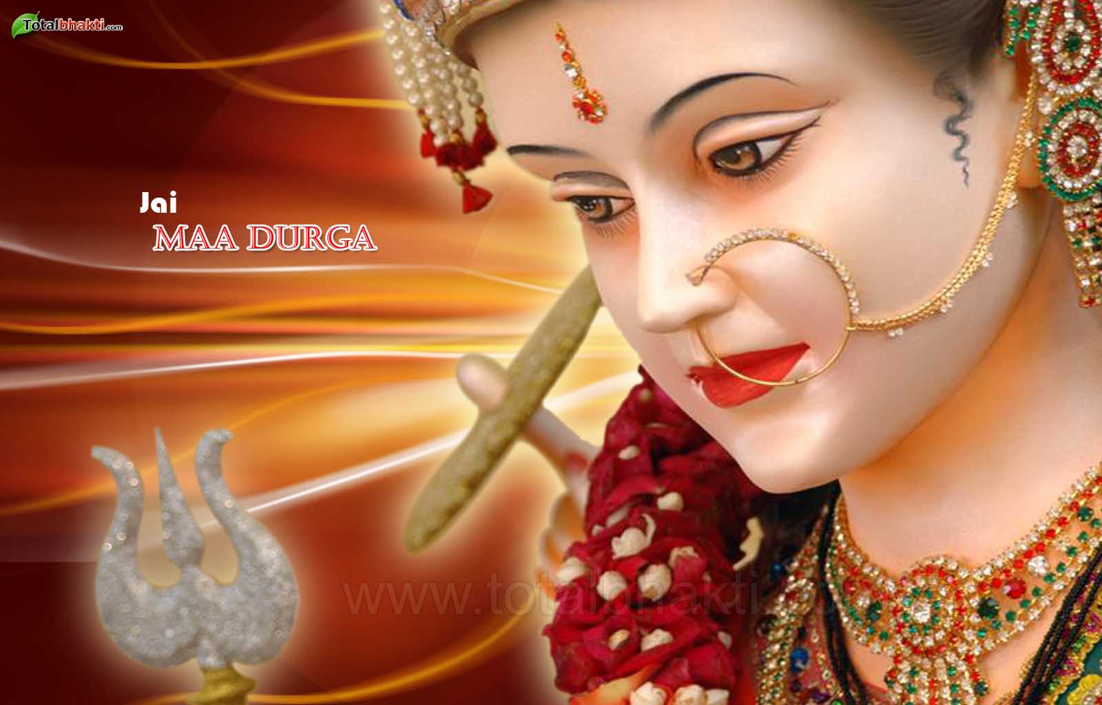 Jai Maa Durga Hd - HD Wallpaper 