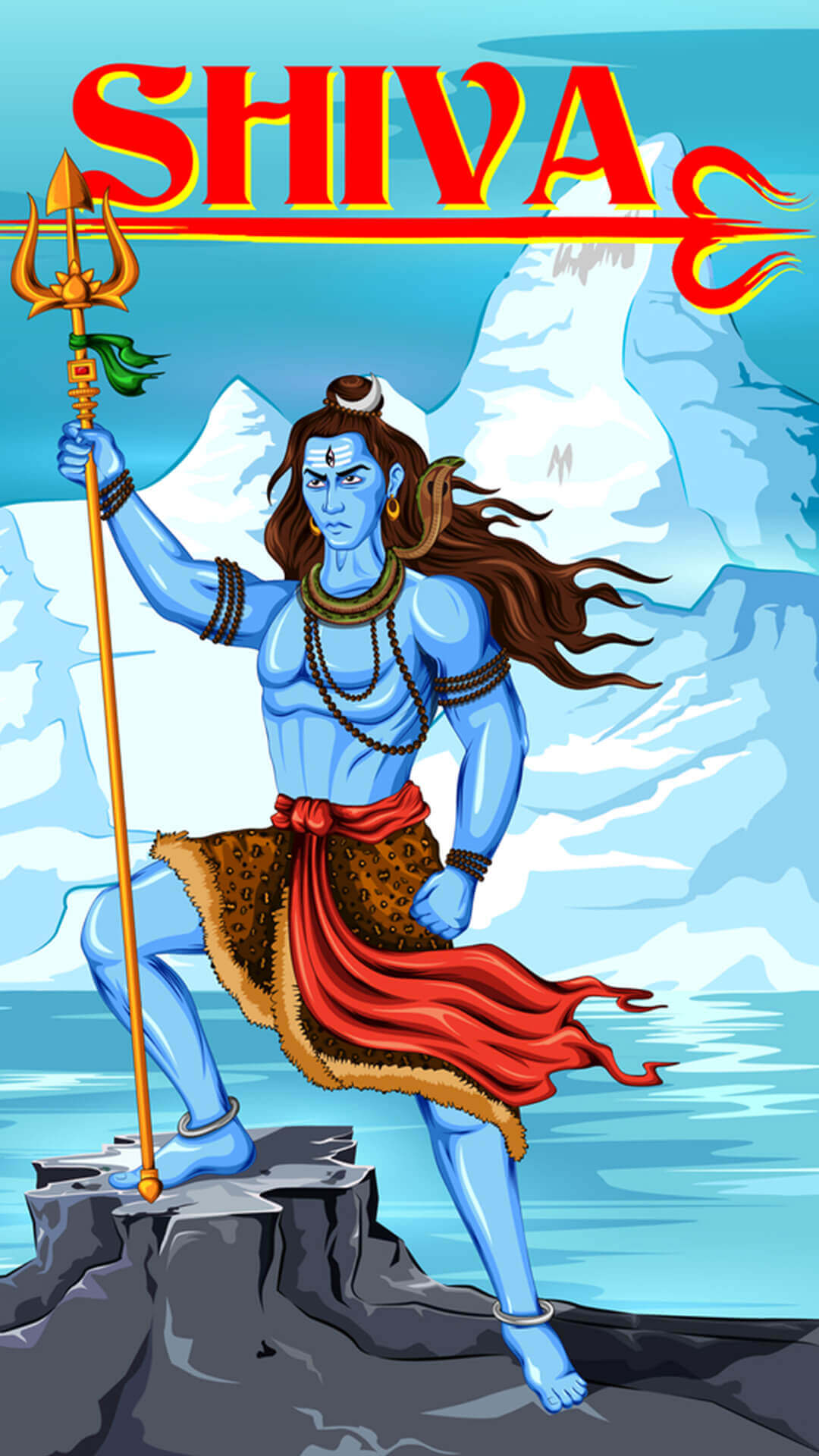 Shiv Ji Wallpaper 3d Hd - Lord Shankar Vector Free Download - HD Wallpaper 