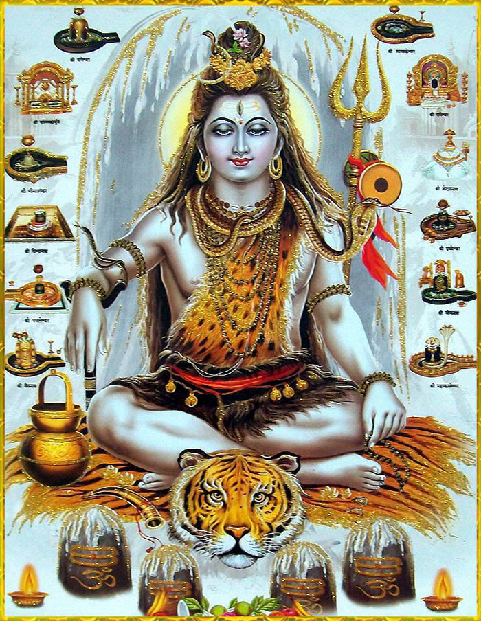 12 Jyotirlinga Of Lord Shiva Hd - HD Wallpaper 