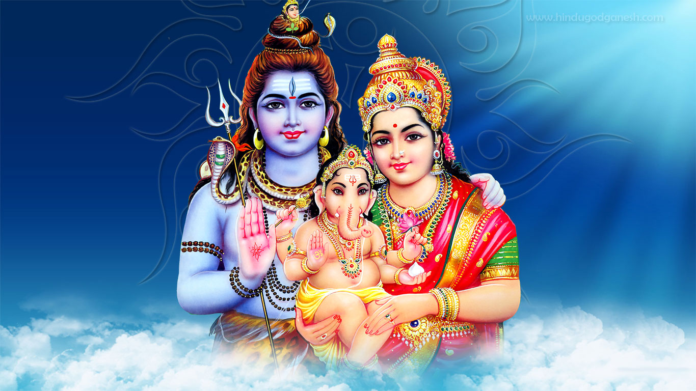 Shiv Parivar Hd Images Download - Laptop Wallpaper Hd God - 1366x768  Wallpaper 