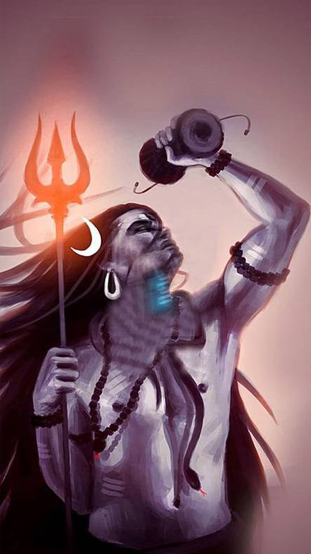 Shiv Ji Wallpaper Hd - Lord Shiva Wild - 1080x1920 Wallpaper 