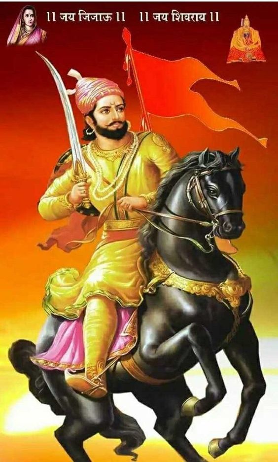 Maratha Sardar Shivaji King Maratha Shiva Ji - Chatrapati Shivaji Maharaj Horse - HD Wallpaper 