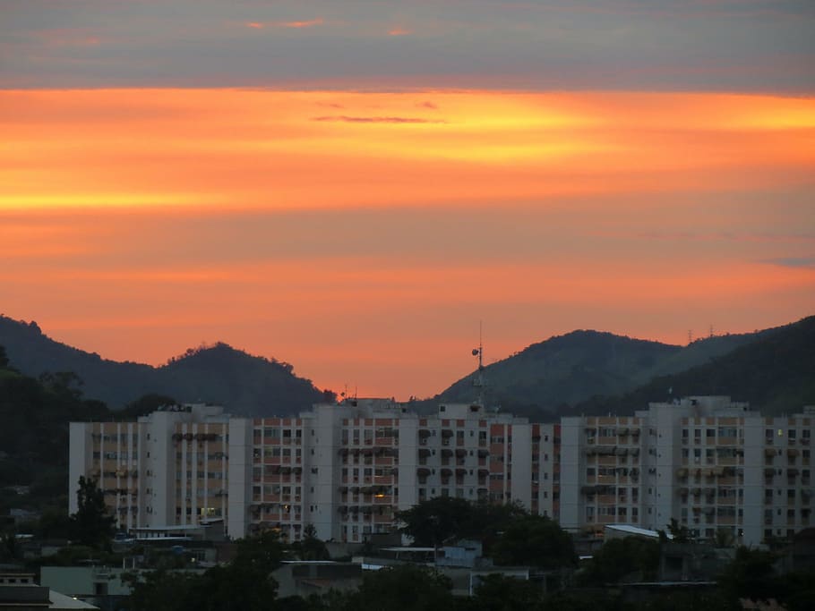 Landscape, Rio De Janeiro, Brazil, Rj, God, Nature, - Sunset - HD Wallpaper 