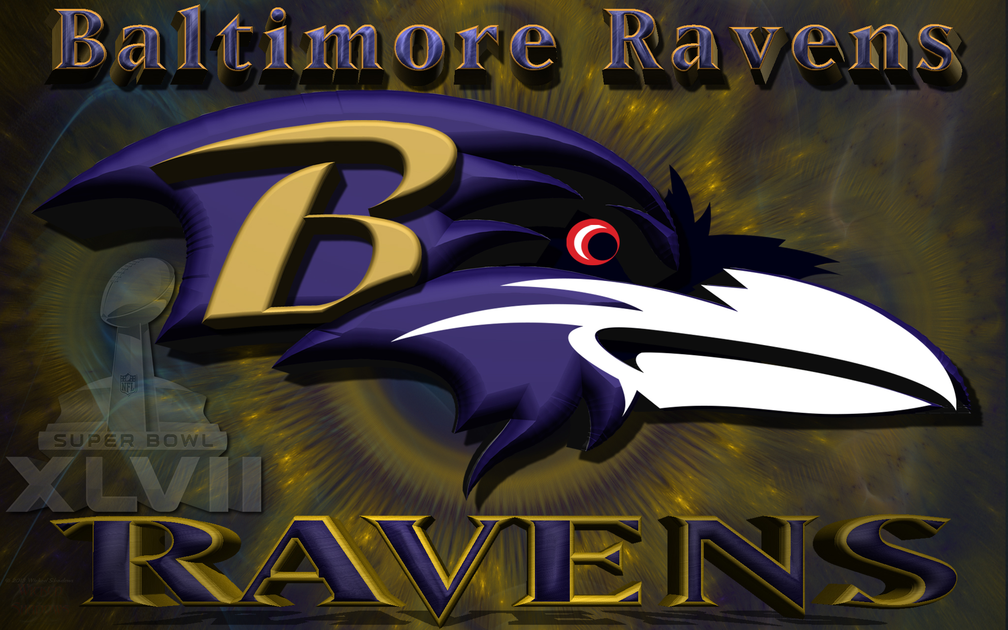 Ravens Football Wallpaper Baltimore Ravens Nfl Football - Baltimore Ravens Super Bowl - HD Wallpaper 