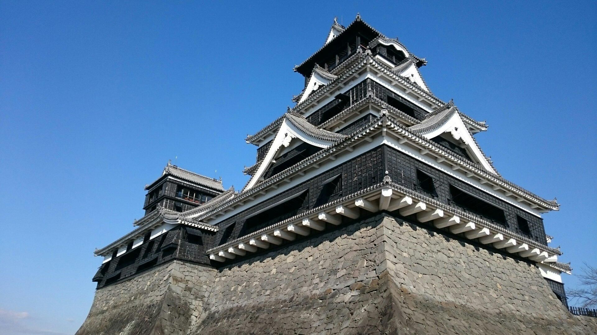 Jal Wallpaper - Kumamoto Castle - HD Wallpaper 