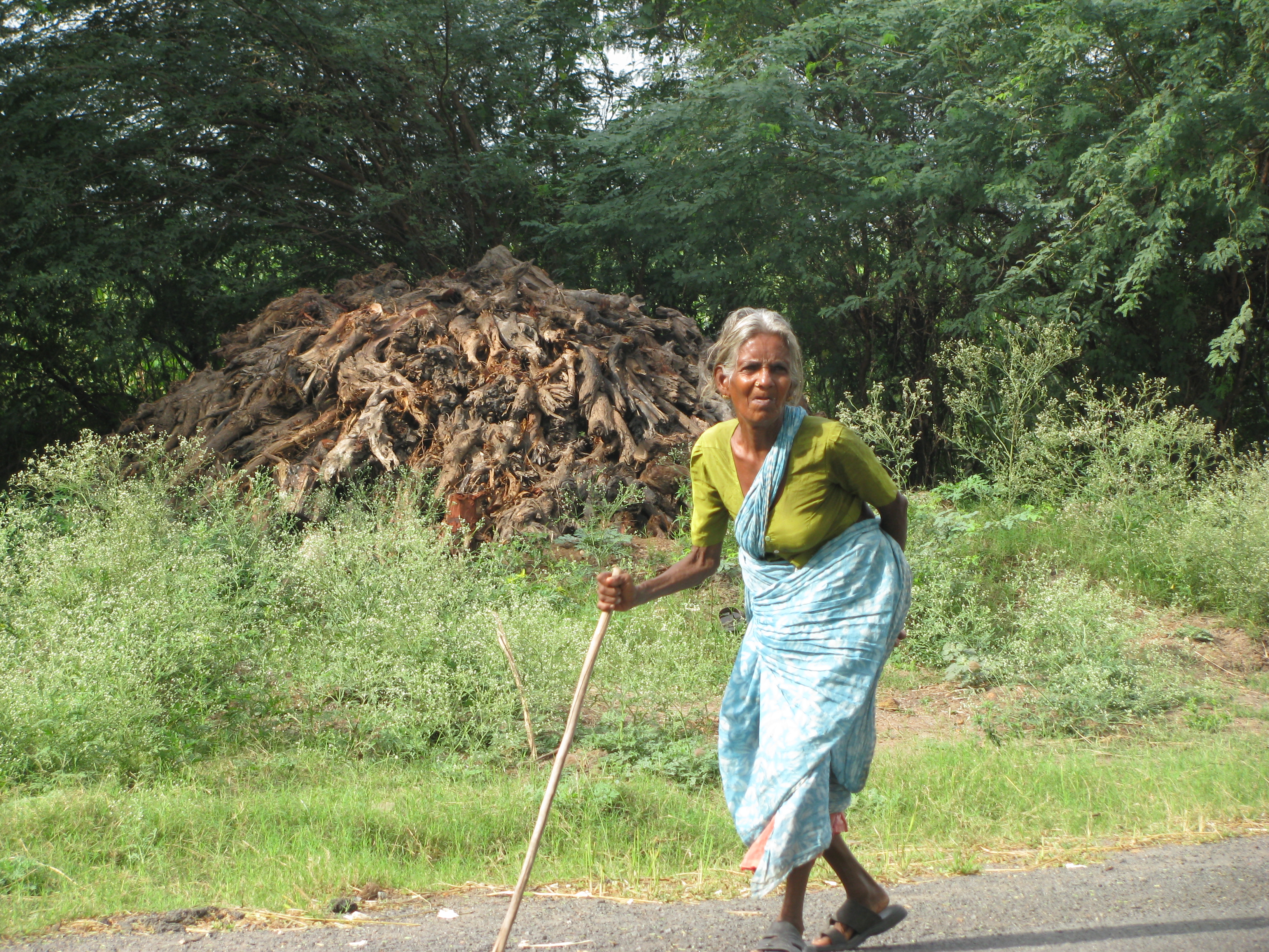 The Rustic Feel Just Off Nh4 - Road - HD Wallpaper 