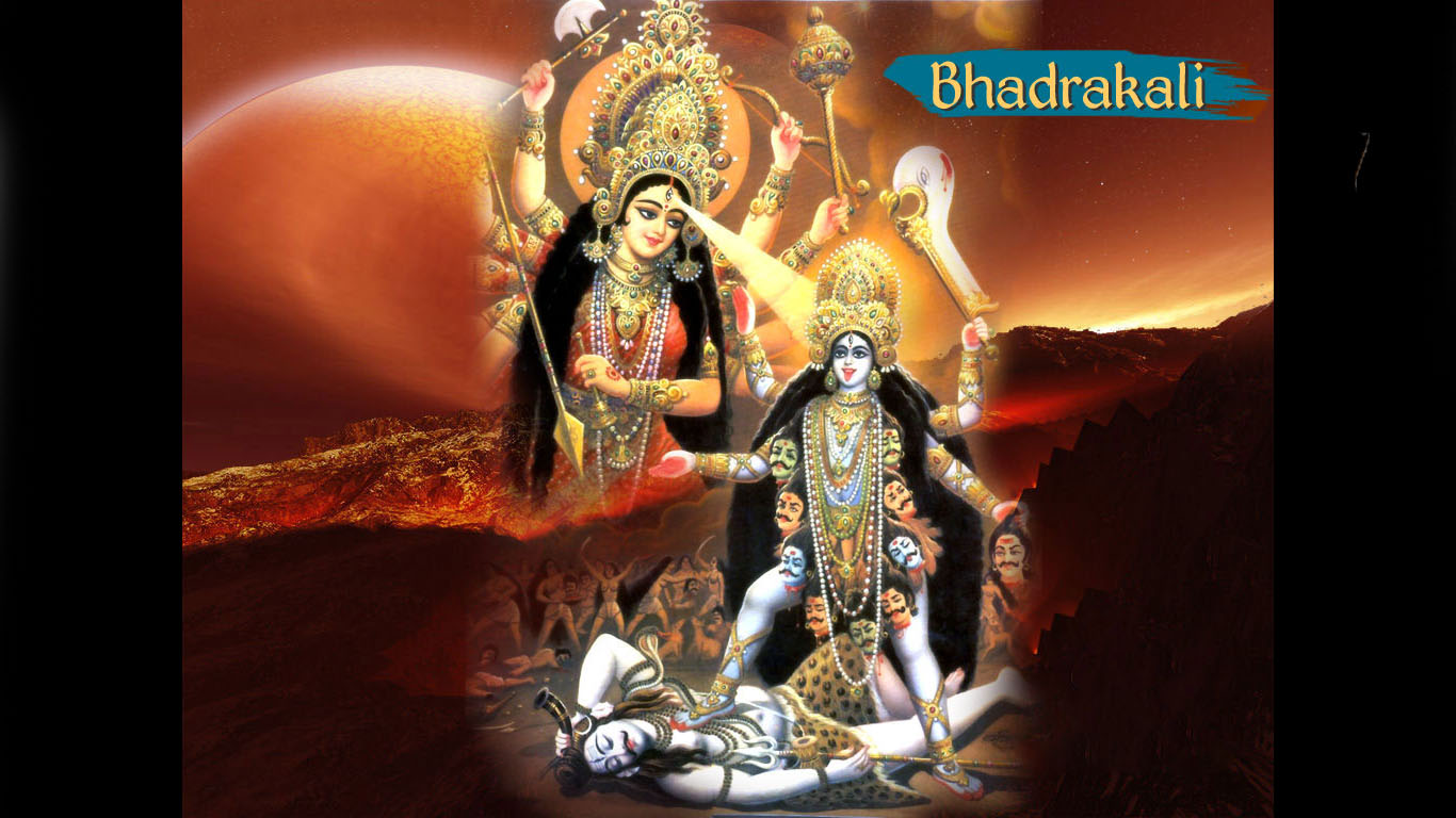 Maa Bhadrakali Wallpaper - Maa Kali Photo Download - HD Wallpaper 
