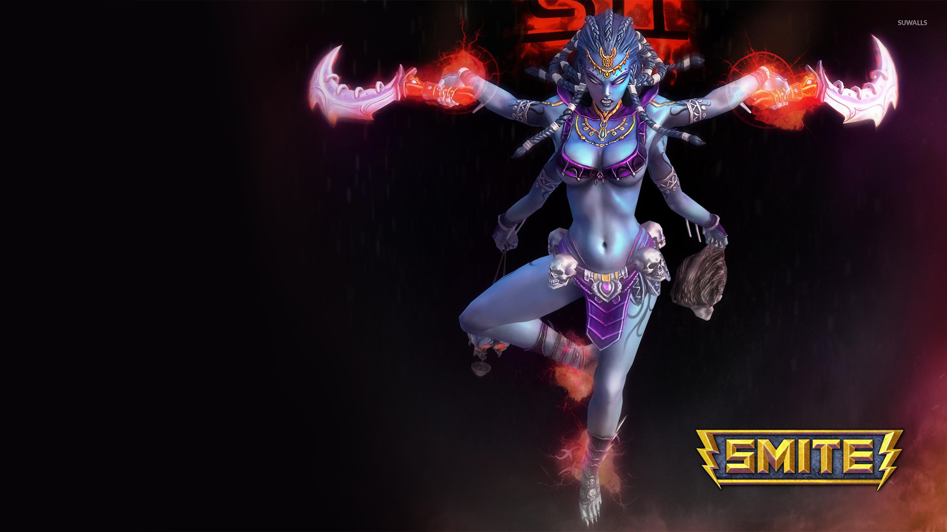 Kali Smite - HD Wallpaper 