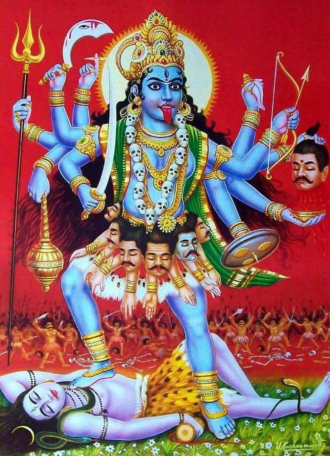 Kali Hindu Goddess Photos - Kali God - HD Wallpaper 