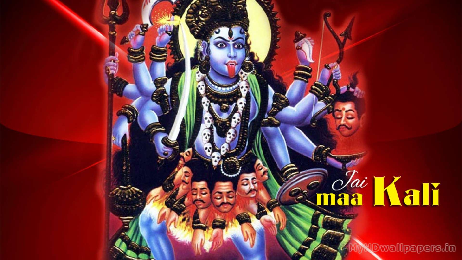 Maa Kali Hd Wallpaper 1080p - Kali Goddess - 1920x1080 Wallpaper 