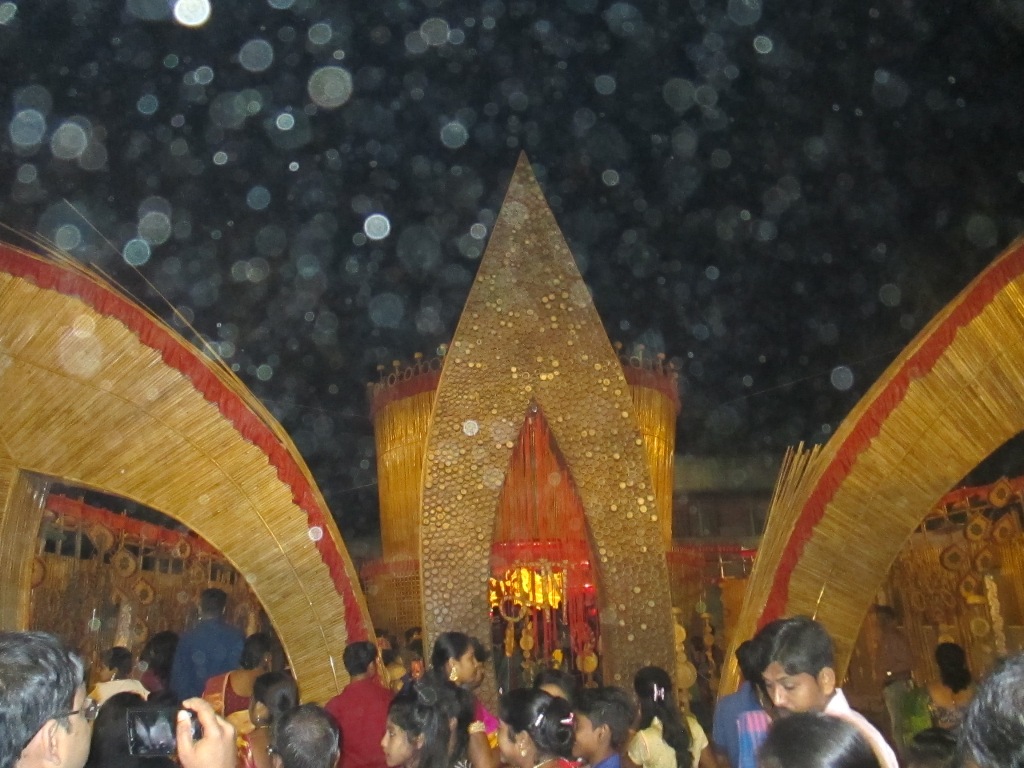 Deshbandhu Park Habra Kali Puja Pic 2019 - HD Wallpaper 