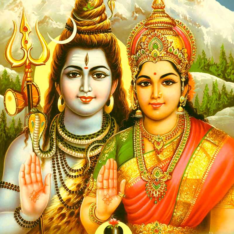 Lord Shiva Hd Wallpapers - Shiv Parvathi Sai Baba - 800x800 Wallpaper -  