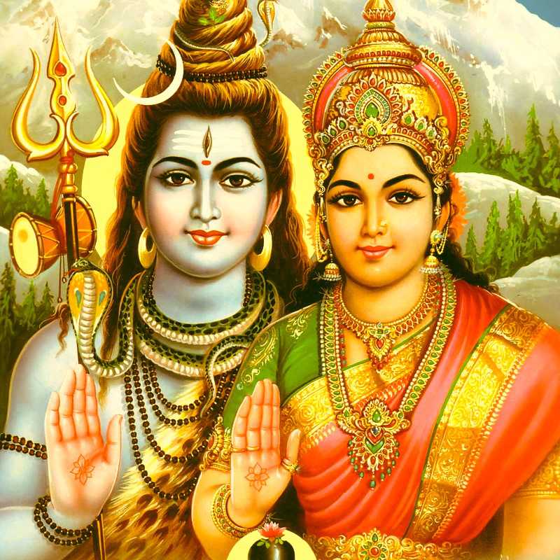 Lord Shiva Hd Wallpapers - Shiv Parvathi Sai Baba - HD Wallpaper 