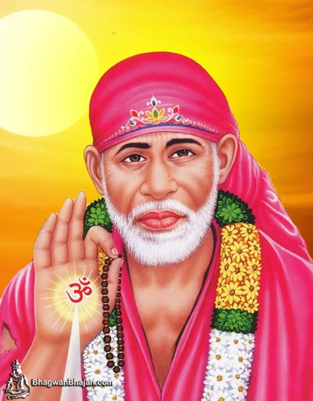 Shirdi Sai Baba Hd Wallpaper - Hd Wallpaper Sai Baba - HD Wallpaper 