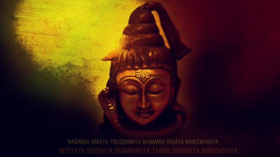 God Shiva Head Wallpaper,shiva Hd Wallpaper,lord Hd - Shiv Is My Beginning And Ending - HD Wallpaper 