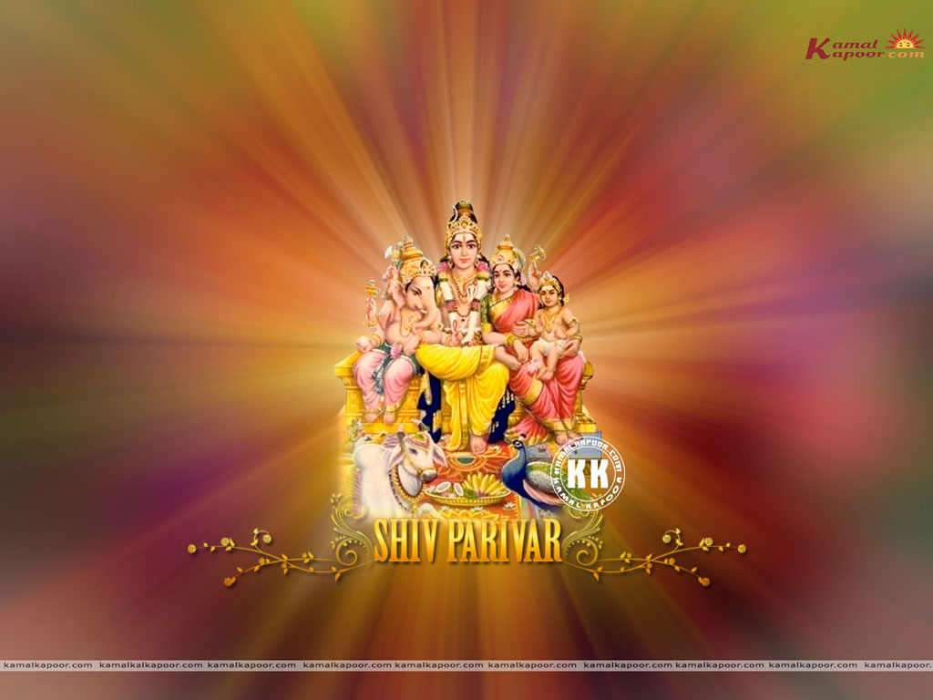 Shiv Parivar - HD Wallpaper 