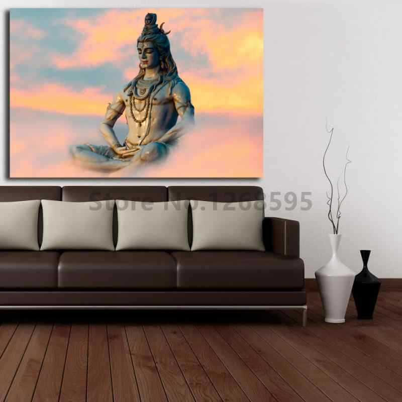 Lord Shiva Hd Wallpapers Wall Art Canvas Poster And - Siva Modern Art - HD Wallpaper 