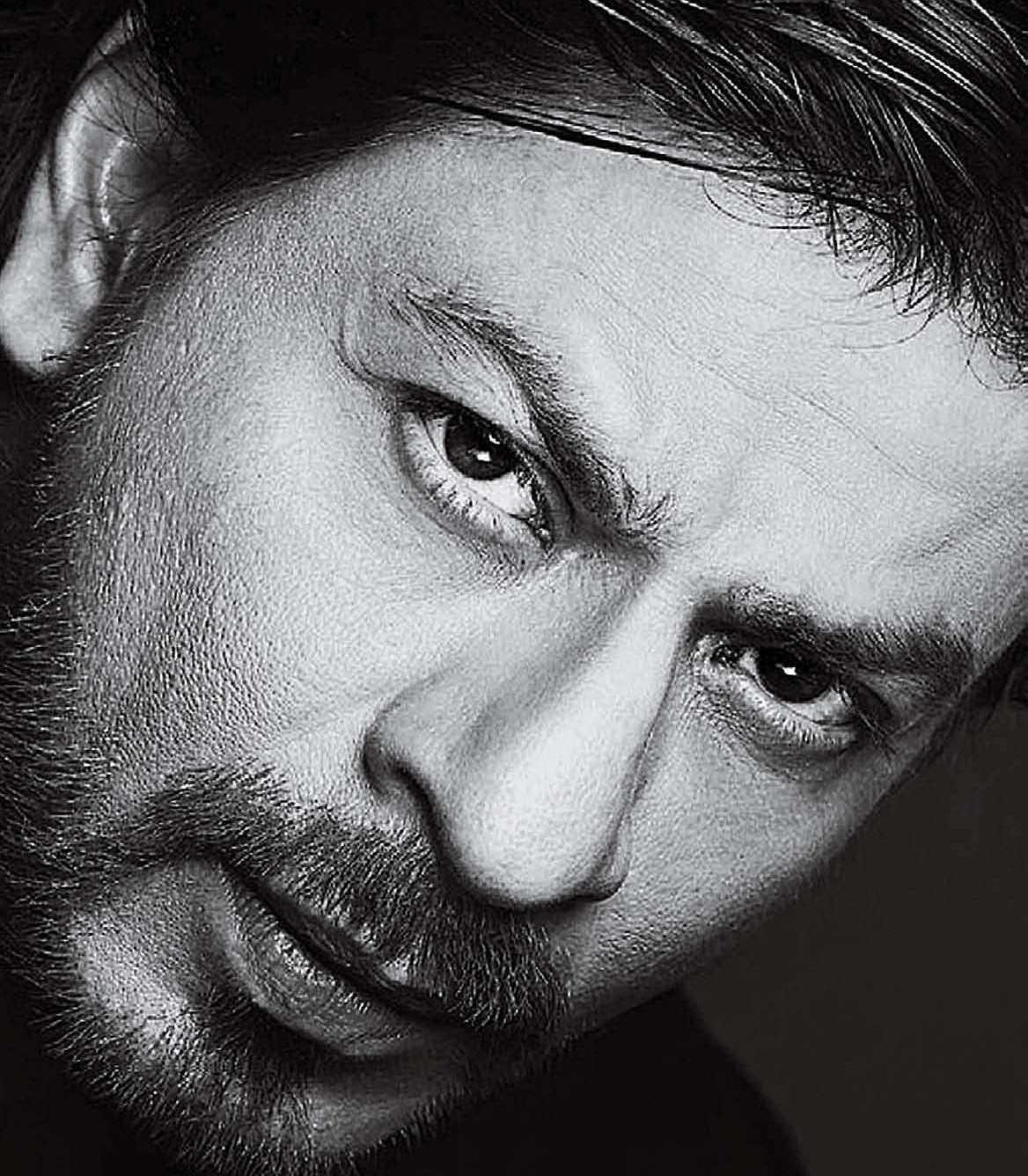 Shahrukh Khan Black And White - HD Wallpaper 