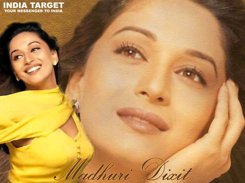 Madhuri - Dil To Pagal Hai Actress - HD Wallpaper 