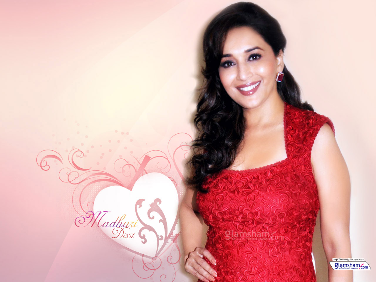 Madhuri Dixit Hot Wallpaper - Madhuri Dixit - HD Wallpaper 