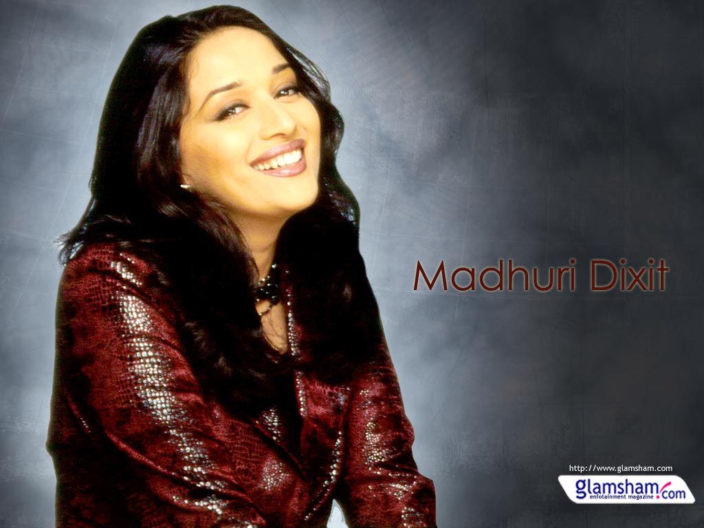 Watch Online Free Movies - Madhuri Dixit In Leather Jacket - HD Wallpaper 