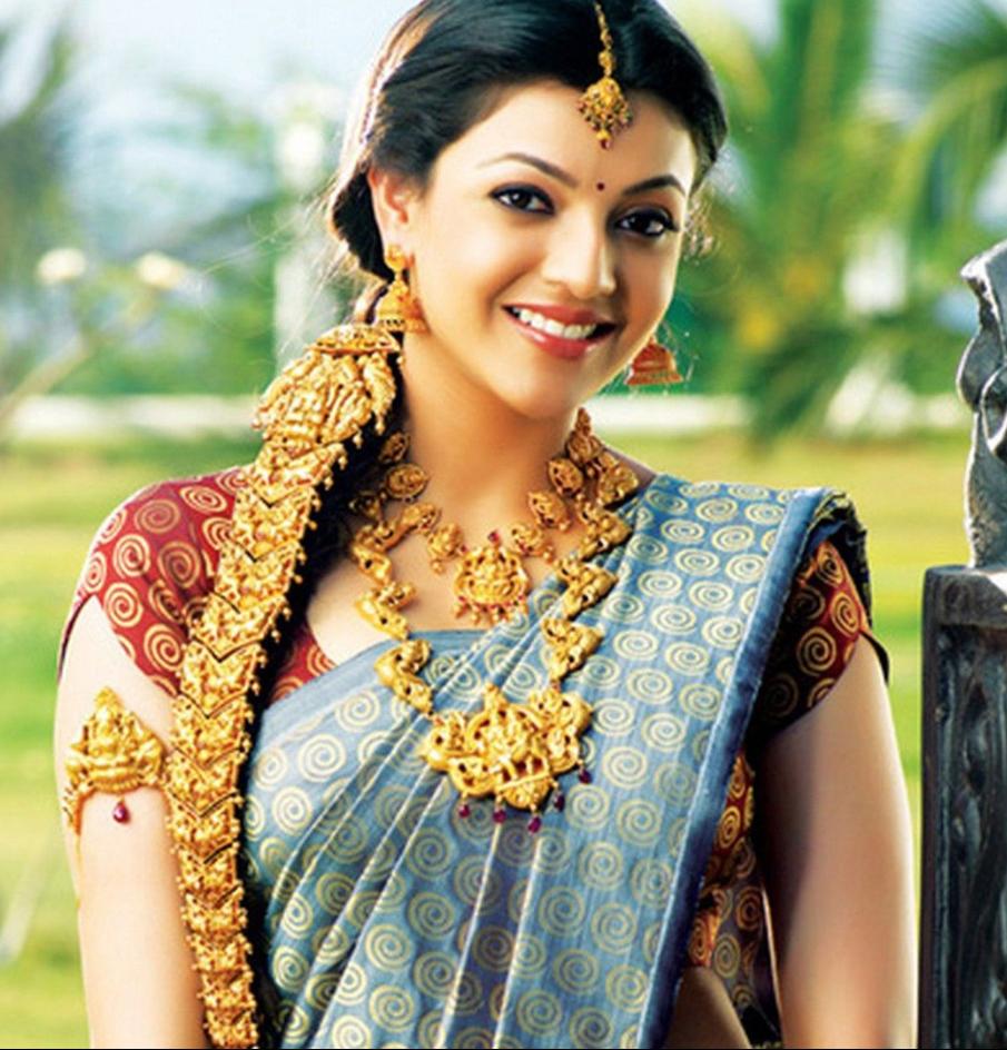 Kajal Agarwal With Jewellery - HD Wallpaper 