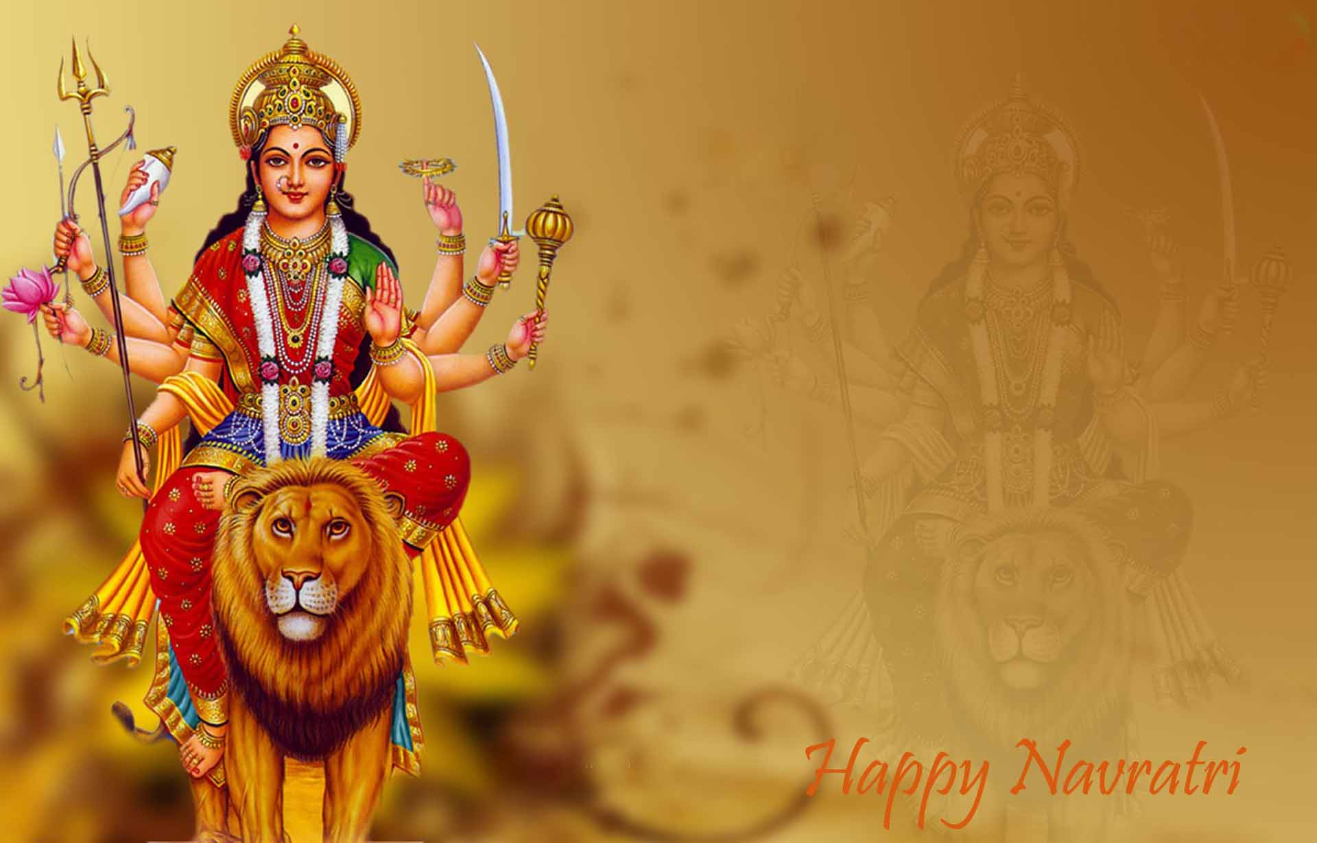 Navratri Image Hd 2018 - HD Wallpaper 