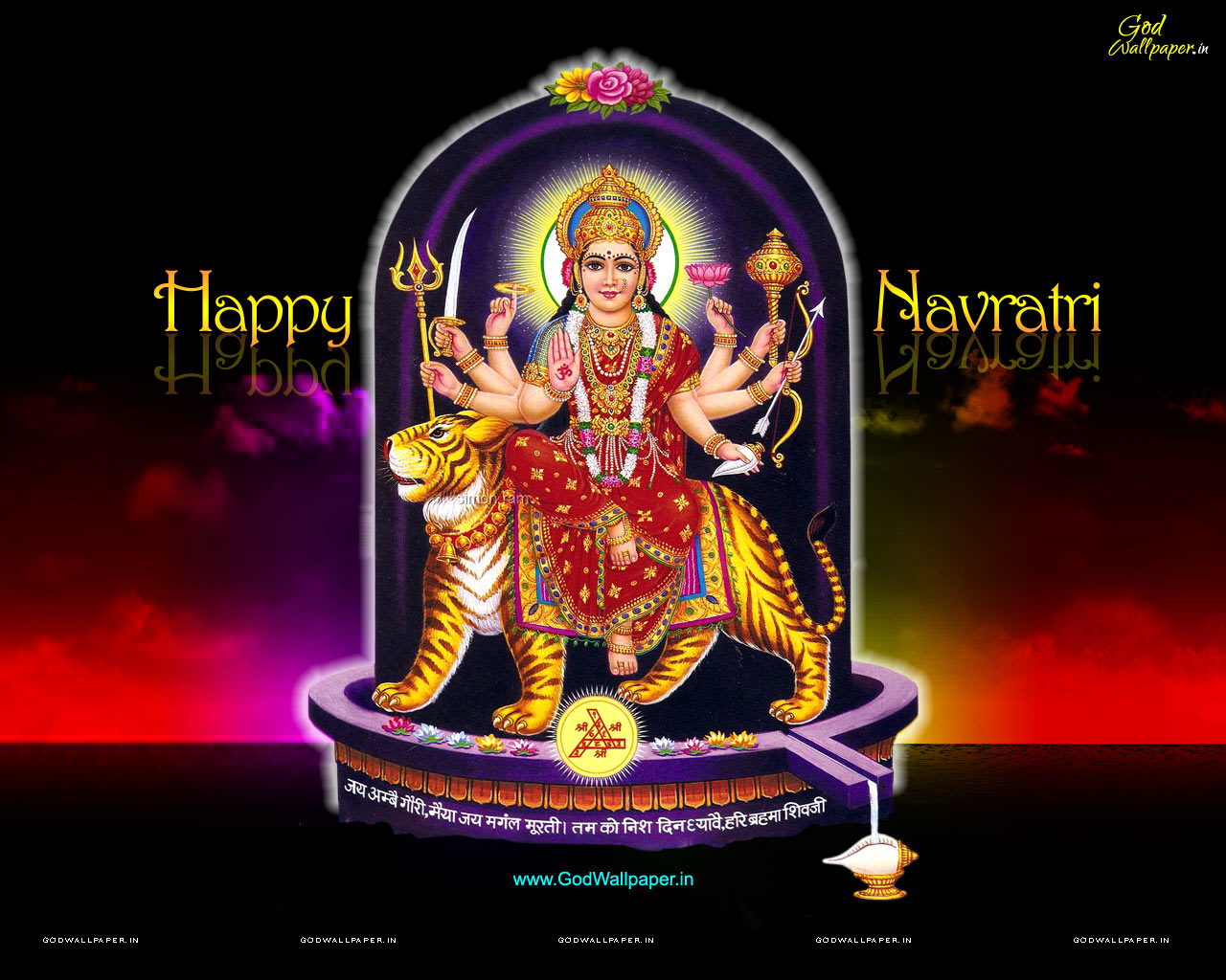 Navratri Wallpaper Hd - HD Wallpaper 