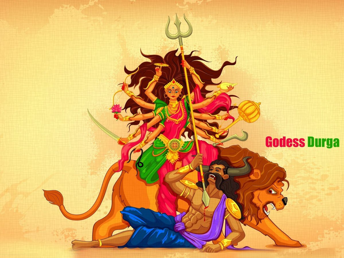 Animated Durga Wallpaper Hd - HD Wallpaper 